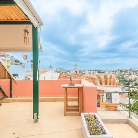 City Loft Near The Airport With Seaview Iraklio Exterior foto